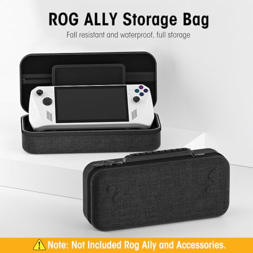 ZORBES® Carrying Case for Rog Ally Accessories Portable Handbag EVA Organizer with Handle Waterproof Protective Storage Bag Travel Console 3 PCS ZORBES® Carrying Case for Rog Ally Accessories Portable Handbag EVA Organizer with Handle Waterproof Protective Storage Bag Travel Console 3 PCS